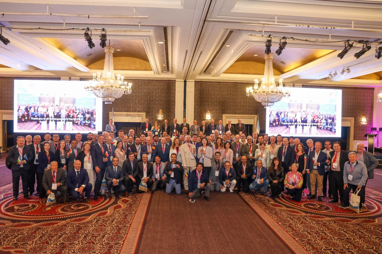 Union International de Phlebologie (UIP) General Council, Buenos Aires 2025, approving the update to World Union of International Phlebolymphology (WUIP) name
